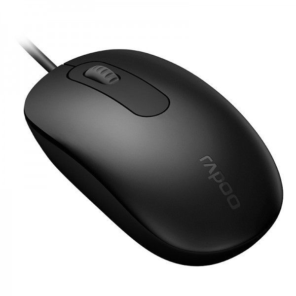 Rapoo N200 cable mouse laptop USB mouse business office game home computer mouse