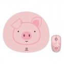 Fude E680 personalized wireless mouse 2.4G wireless mouse female office home travel mute mouse