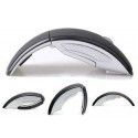 Popular wireless optical mouse 2.4G folding mouse creative folding switch feature Arc Mouse