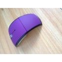 Popular wireless optical mouse 2.4G folding mouse creative folding switch feature Arc Mouse