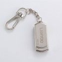 Blue rain Silver Disc USB disk metal rotating gift U disk 16g 4G 8g 32g U disk wholesale