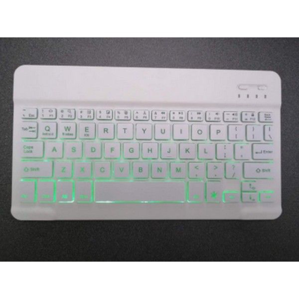 7 / 8 / 910 inch flat phone universal Bluetooth backlight Keyboard iPad Keyboard Mini Bluetooth wireless keyboard