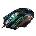 Jinglei wired luminous game mouse lolcf eat chicken professional electronic competition USB Internet bar horse factory wholesale
