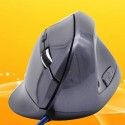Factory wholesale new vertical mouse ergonomics straight wired mouse vertical 6-button four gear wrist protection
