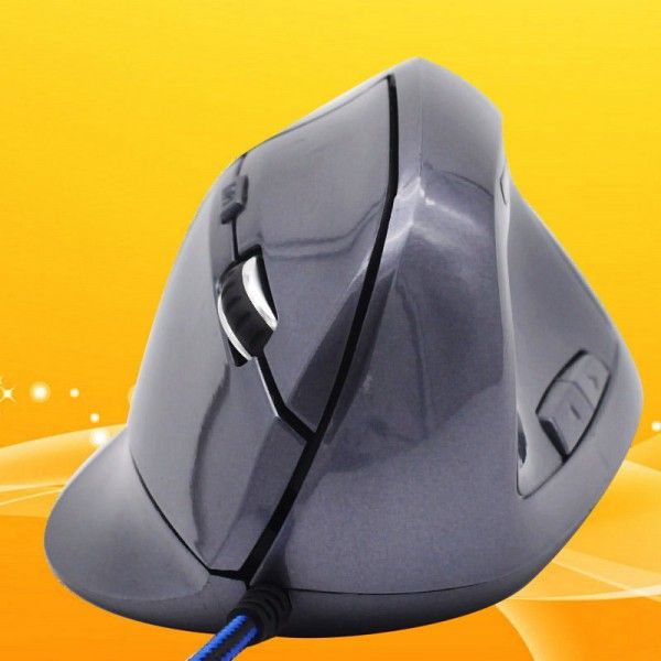 Factory wholesale new vertical mouse ergonomics straight wired mouse vertical 6-button four gear wrist protection