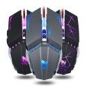 Thunderwolf V7 mechanic macro programming game mouse electronic competition cable USB cross border eBay Amazon chicken eating mouse