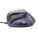 Factory wholesale new vertical mouse ergonomics straight wired mouse vertical 6-button four gear wrist protection