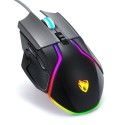 Cross border new eBay Amazon mechanical game mouse creative eat chicken Hong press gun USB luminous wired mouse