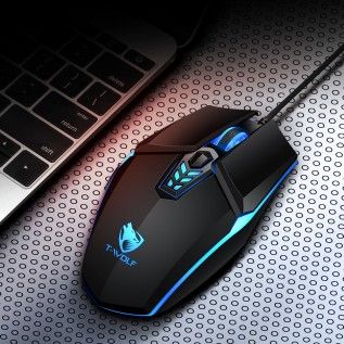 Thunder wolf g510 game mouse colorful breathing lamp luminous electronic competition wired mouse Amazon cross border mouse manufacturer