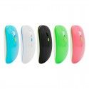 Ultra thin notebook computer mouse USB wireless 2.4G rechargeable silent lazy mouse customizable logo