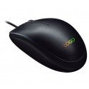 Suitable for Logitech M100R high grade blister sealed notebook office game home USB wired black and white mouse