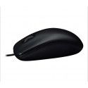 Suitable for Logitech M100R high grade blister sealed notebook office game home USB wired black and white mouse