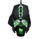 Thunder wolf V10 mechanical game mouse light competition USB eat chicken macro lol cross border computer wired mouse