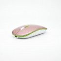 Ultra thin notebook computer mouse USB wireless 2.4G rechargeable silent lazy mouse customizable logo