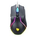 Cross border new eBay Amazon mechanical game mouse creative eat chicken Hong press gun USB luminous wired mouse