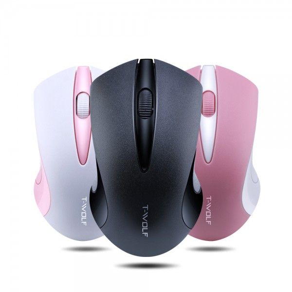 Foreign trade popular notebook wireless mouse computer accessories girl mouse Amazon shopee hot sale