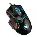 Jinglei wired luminous game mouse lolcf eat chicken professional electronic competition USB Internet bar horse factory wholesale