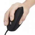 Customized new USB laser wired vertical mouse laptop photoelectric vertical wristband game slide mouse
