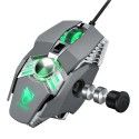 Thunder wolf V10 mechanical game mouse light competition USB eat chicken macro lol cross border computer wired mouse