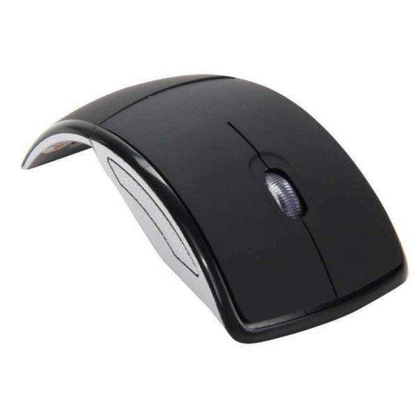 Cross border popular folding wireless mouse 2.4G wireless mouse customized gift notebook office mouse
