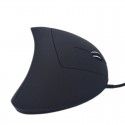 Customized new USB laser wired vertical mouse laptop photoelectric vertical wristband game slide mouse