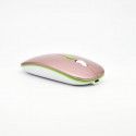 Ultra thin notebook computer mouse USB wireless 2.4G rechargeable silent lazy mouse customizable logo