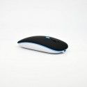 Ultra thin notebook computer mouse USB wireless 2.4G rechargeable silent lazy mouse customizable logo