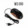 Optical cable mouse M100 electronic competition USB desktop computer cross border audio optical mouse M50 office and home