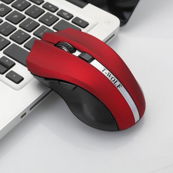 Cross border office wireless mouse 6-button new silent computer peripherals wireless mouse factory Amazon