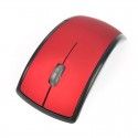Cross border popular folding wireless mouse 2.4G wireless mouse customized gift notebook office mouse