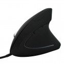 Customized new USB laser wired vertical mouse laptop photoelectric vertical wristband game slide mouse