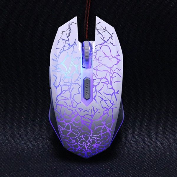 Herdsman 6D wired mouse photoelectric lol eat chicken e-game Internet cafe version of the game mouse manufacturers direct sales