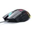 Cross border new eBay Amazon mechanical game mouse creative eat chicken Hong press gun USB luminous wired mouse
