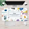 Advertising mouse pad customized antiskid cartoon keyboard pad customized computer game logo