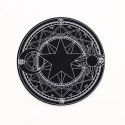 Personality dream planet mouse pad soft rubber pad small fresh student anti slip round notebook pad