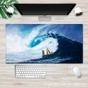 Inside Nordic wind mouse pad large lock edge cartoon game mouse pad can be customized computer desk mat