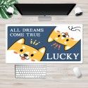 Factory direct sales customized cute cartoon mouse pad large Internet cafe computer desk mat anti-skid game mouse pad