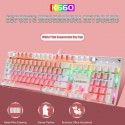 K660 real mechanical Keyboard USB cable game luminous RGB computer green axis mechanical keyboard