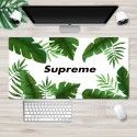 Ins Nordic wind pad mouse pad thickened large lock edge anti slip advertising pad wrapped desk pad white embryo customization