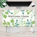 Nordic Green Plant lengthens waterproof mouse pad thickens lock game mouse pad to customize