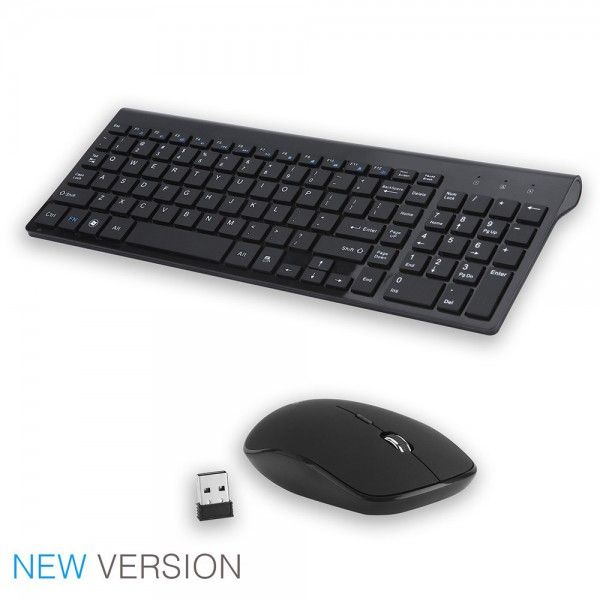 2.4G wireless keyboard and mouse set keyboard and mouse set Mini ultra thin keyboard and mouse set