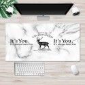 Advertising mouse pad customized antiskid cartoon keyboard pad customized computer game logo