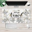 Nordic large lock cartoon game mouse pad can be customized computer office thickened non slip table pad manufacturer