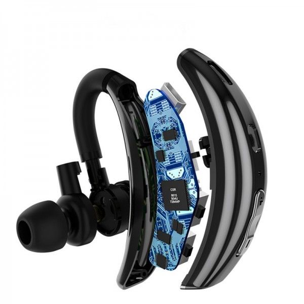 Q8 wireless Bluetooth headset ear hanging noise reduction earplug CSR voice control answering for Android waterproof
