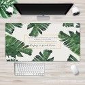 Nordic Green Plant lengthens waterproof mouse pad thickens lock game mouse pad to customize