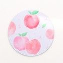Personality dream planet mouse pad soft rubber pad small fresh student anti slip round notebook pad