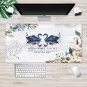 Large locking cartoon game mouse pad can be customized for computer office thickened non slip table pad