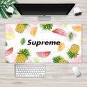 Ins Nordic wind pad mouse pad thickened large lock edge anti slip advertising pad wrapped desk pad white embryo customization