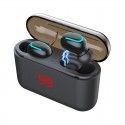 Q32tws Bluetooth headset with digital display new version 5.0 wireless true stereo HBQ invisible in ear original factory