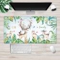 Large locking cartoon game mouse pad can be customized for computer office thickened non slip table pad